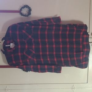 Flannel tunic